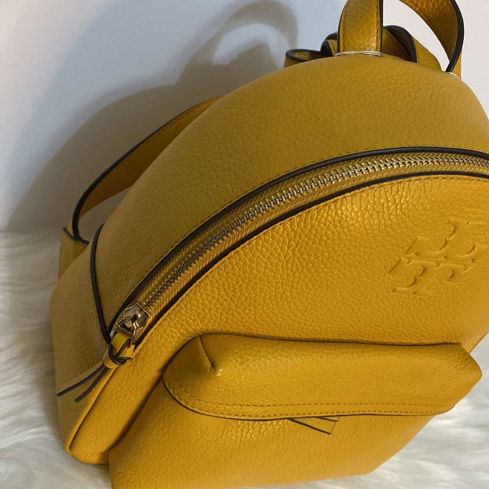 Tory Burch Yellow Mini Backpack - Picture 2 of 9